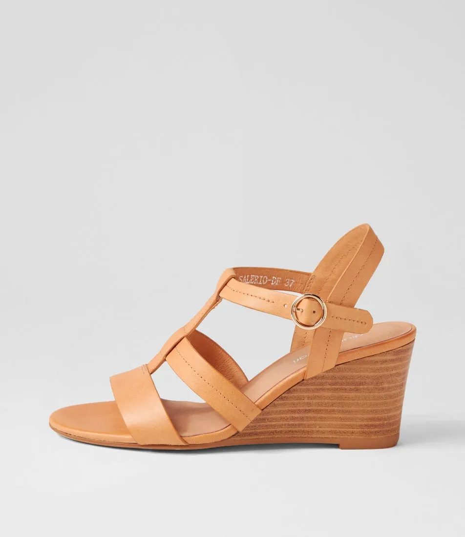 DIANA FERRARI Salerio Mandarin Natural Leather Sandals