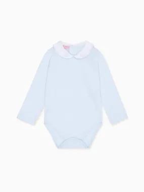 Dusty Blue Cielo Baby Body Vest