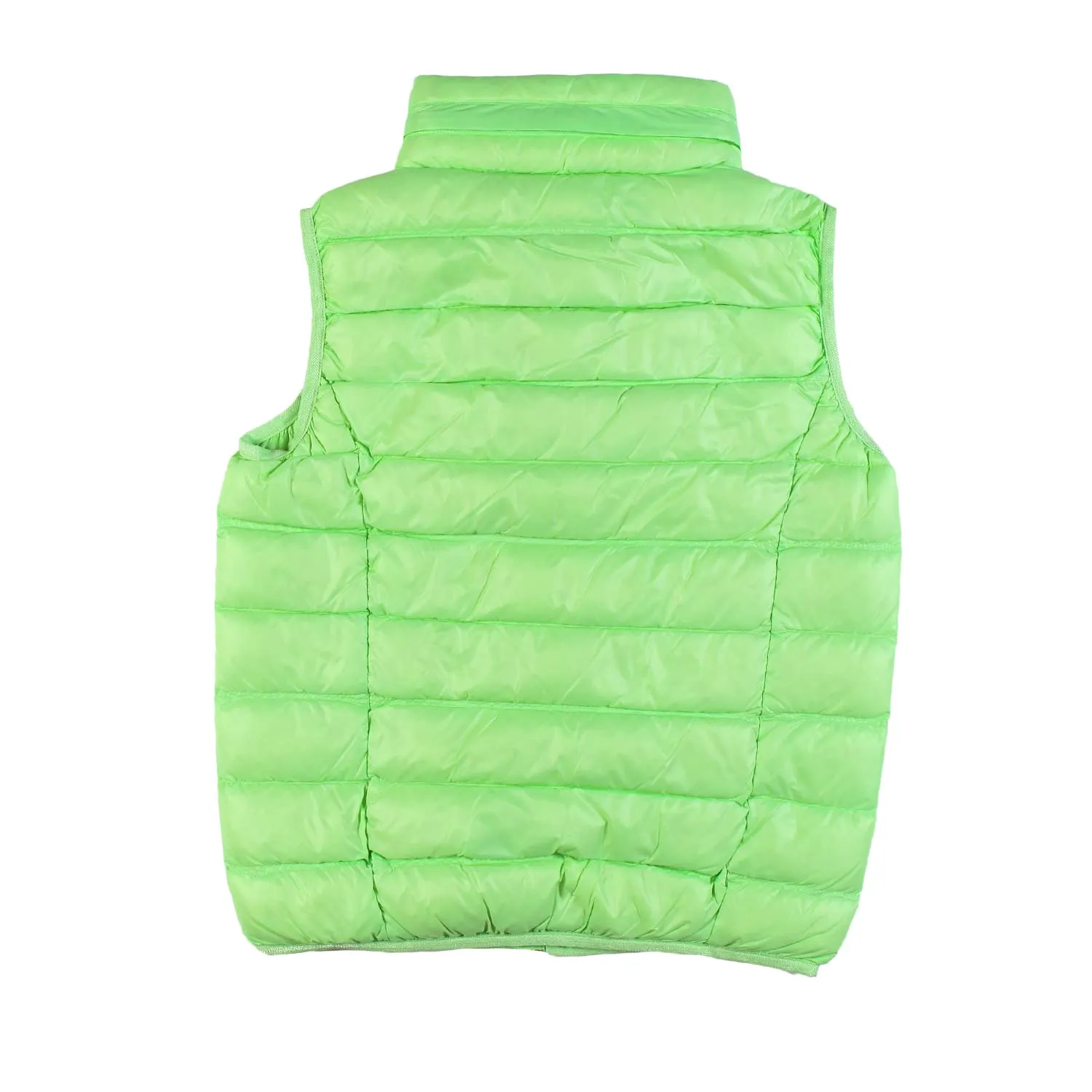 Ea7 Green Core Identity Boy Vest With Black Ea7 Logo