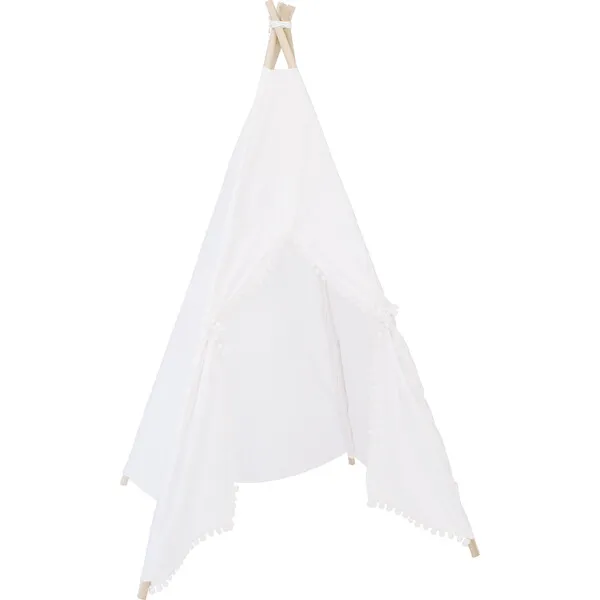 E&E Beckett Play Tent, White