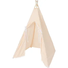 E&E Maddie Play Tent, Peach/White