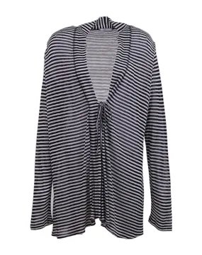 Elena Miro STRIPED CARDIGAN