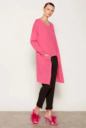 Escorpion BASIC LONG COTTON CARDIGAN