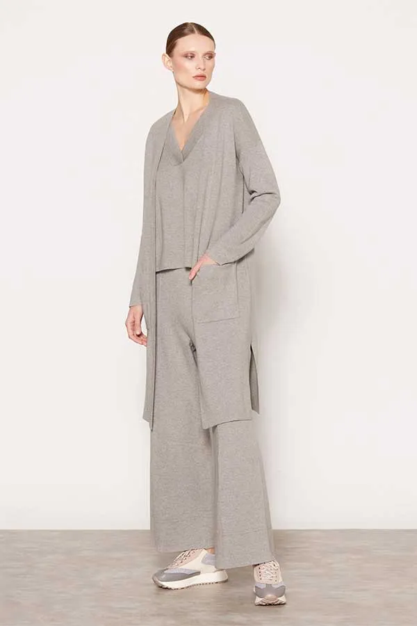 Escorpion GREY LONG CARDIGAN