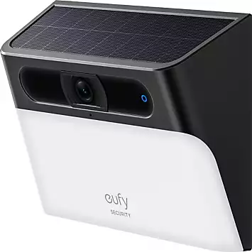 Eufy 2K Battery Wall Light Camera with Solar Panel | Kaleidoscope