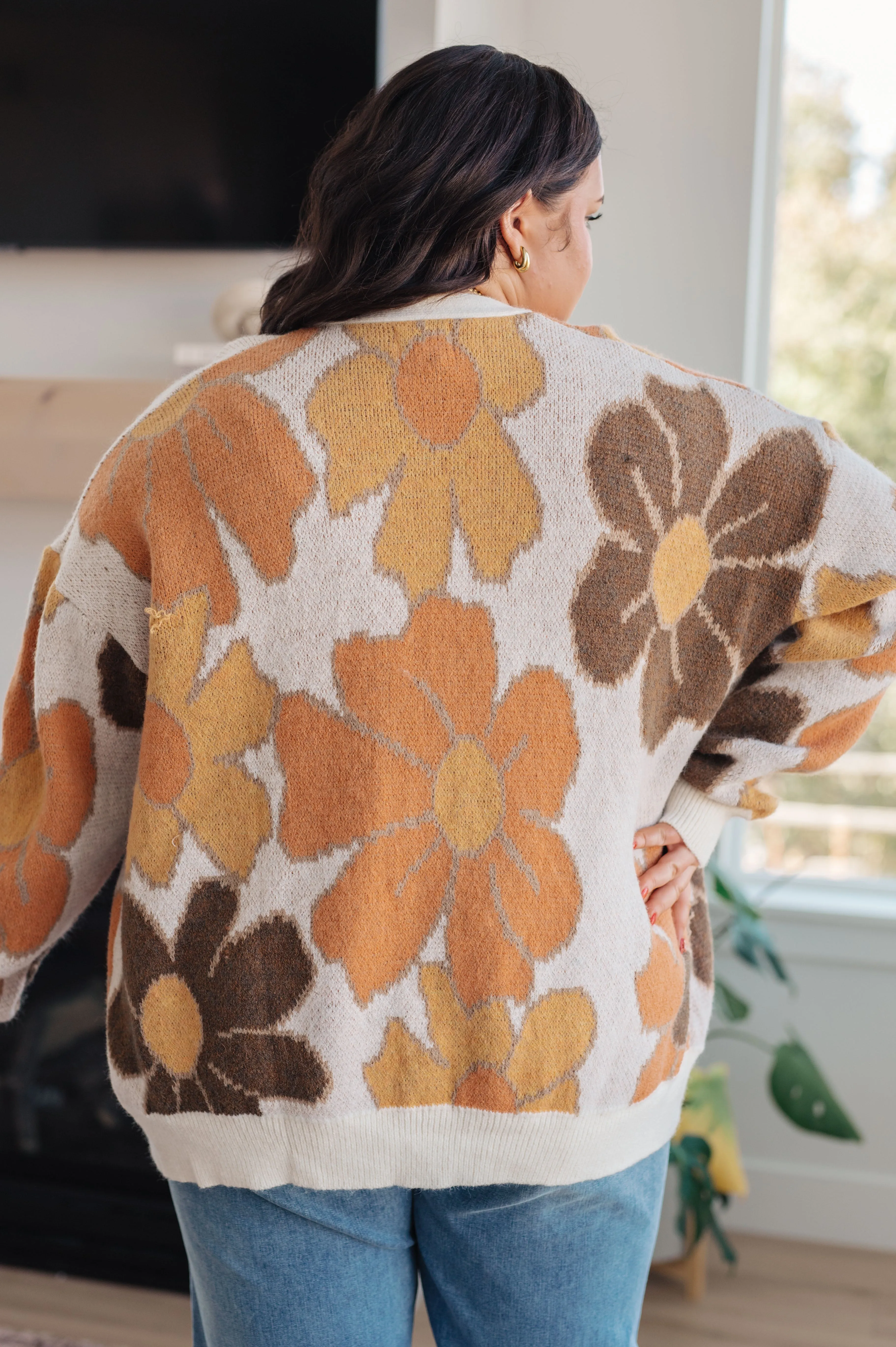 Exquisite Floral Cardigan