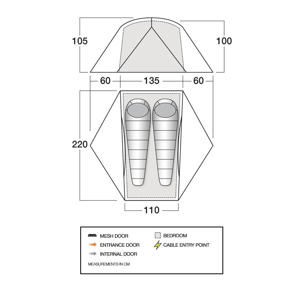 F10 Radon UL 2 Tent