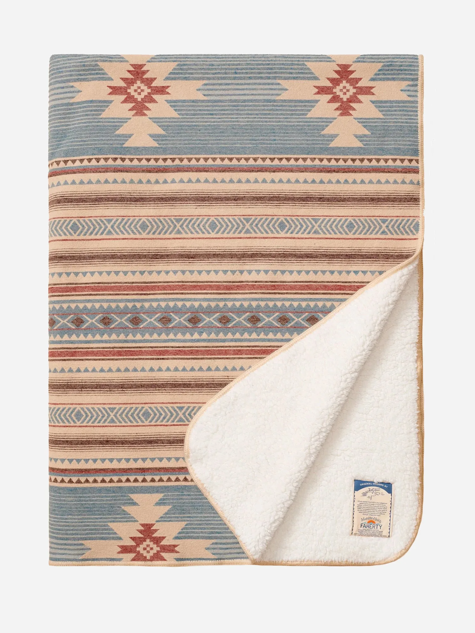     FAHERTY BRAND  Sherpa Throw Blanket    