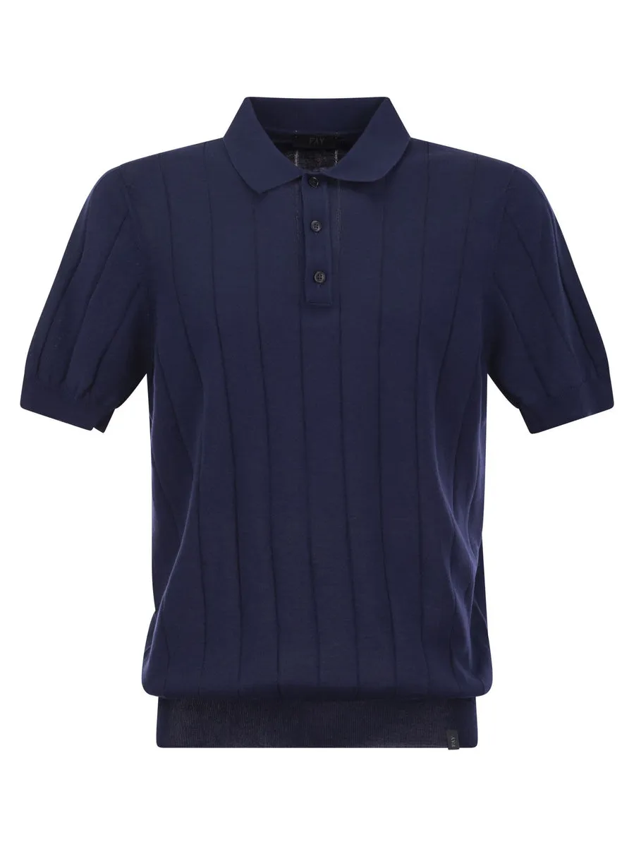 Fay    Fay Knitted Polo Shirt