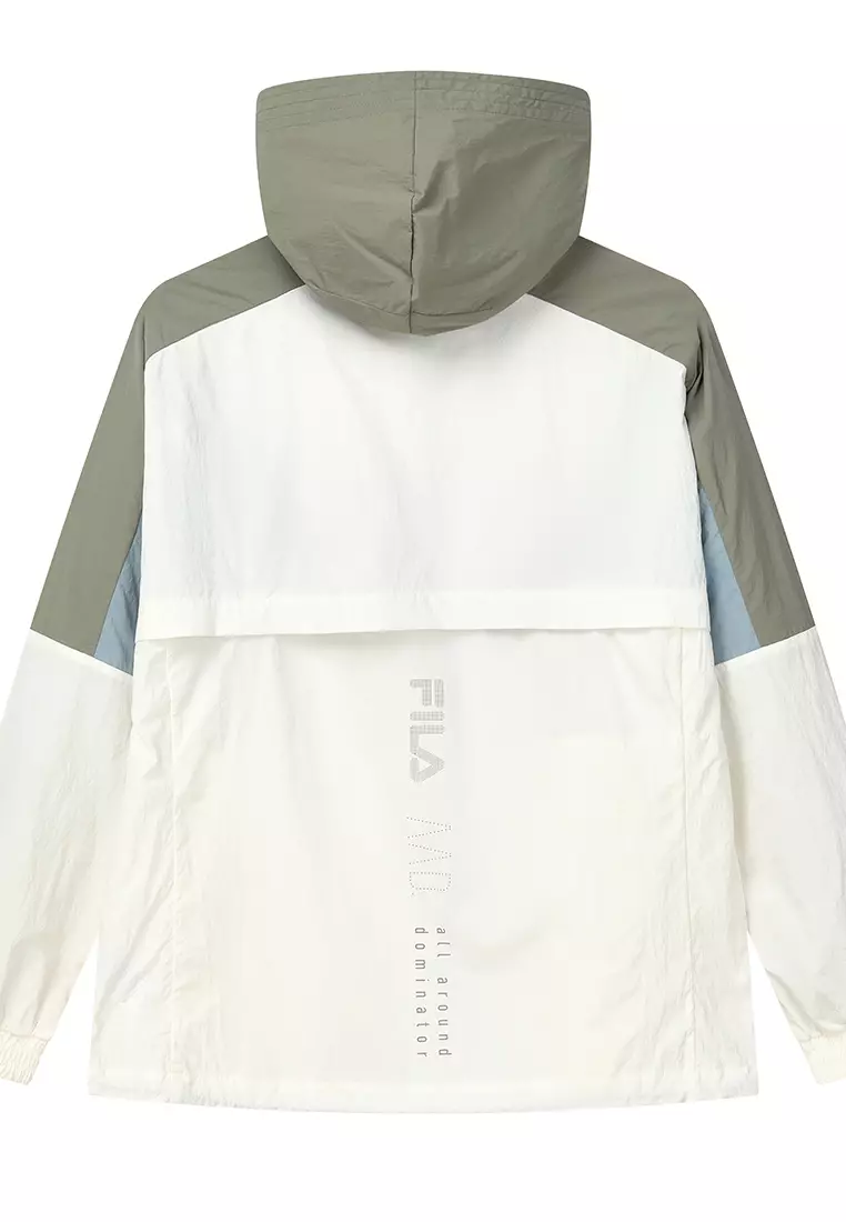 FILA FILA CORE Women's ATHLETICS FITNESS Woven Jacket in White