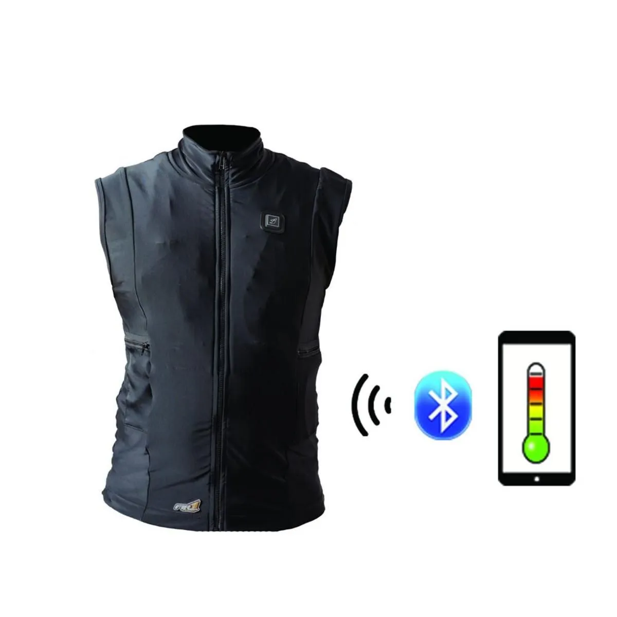 Fired Up X Infrared Heated Vest Liners with Smartphone Temperature Control Application