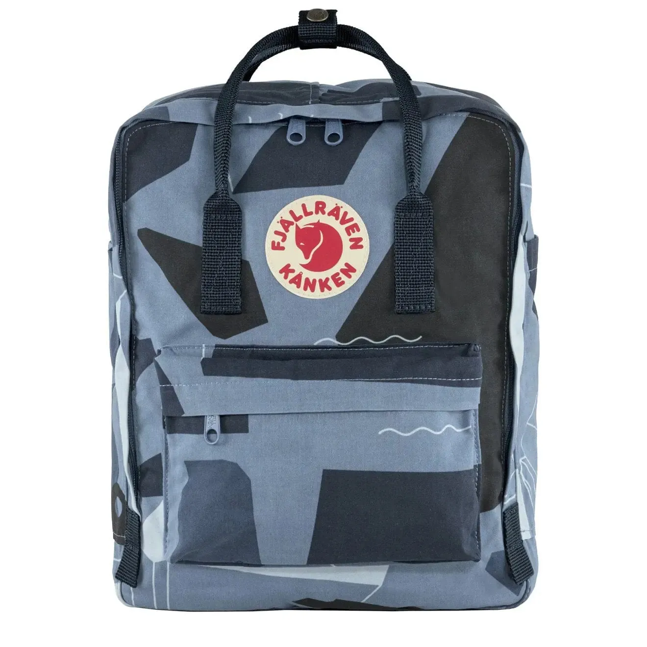 Fjallraven Kanken Art Classic Backpack Ocean Deep