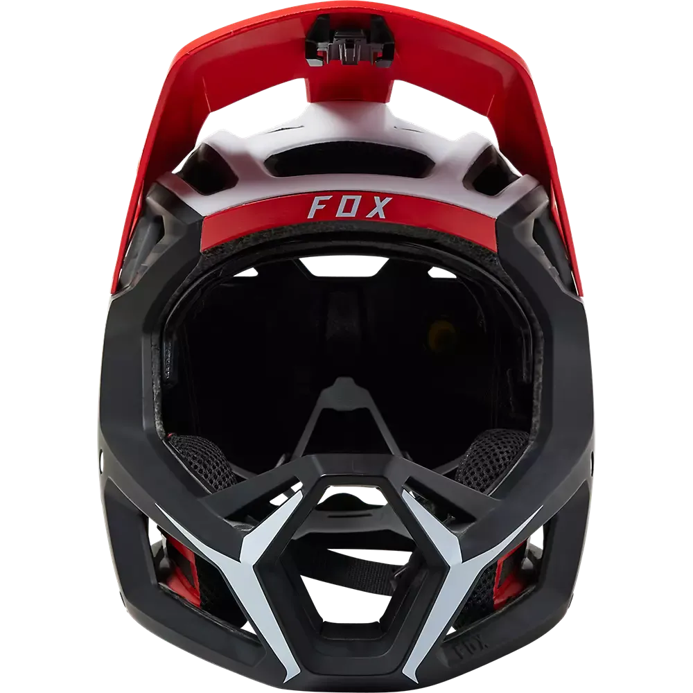 Fox Racing ProFrame RS Full Face Helmet - Sumyt - Black-Red - 2022