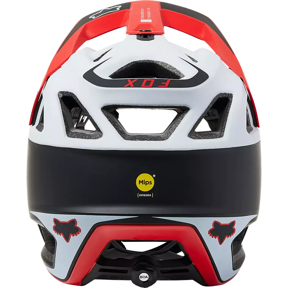 Fox Racing ProFrame RS Full Face Helmet - Sumyt - Black-Red - 2022