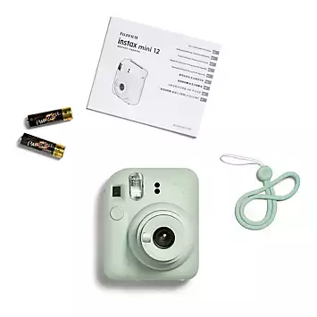 Fujifilm Instax Mini 12 Instant Camera - Mint Green | Kaleidoscope