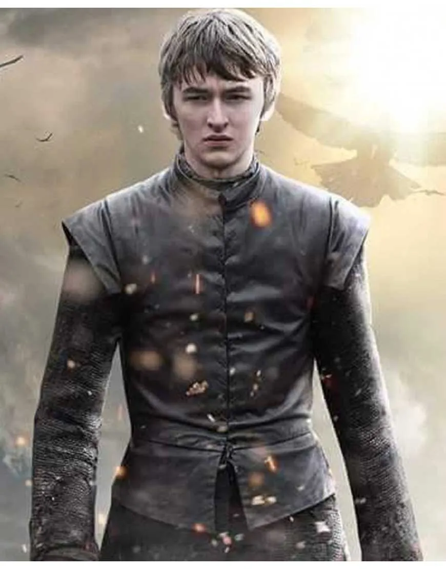 Game Of Thrones Season 7 Bran Stark Vest by Isaac Hempstead Wright