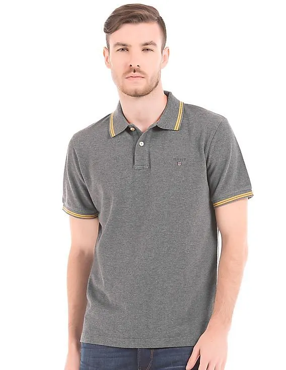 Gant Tipped Pique Polo Shirt