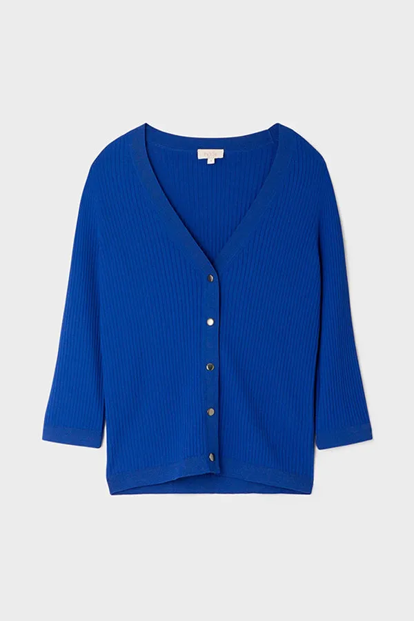 Gerard Darel & PabloNATACHA RIBBED KNIT CARDIGAN