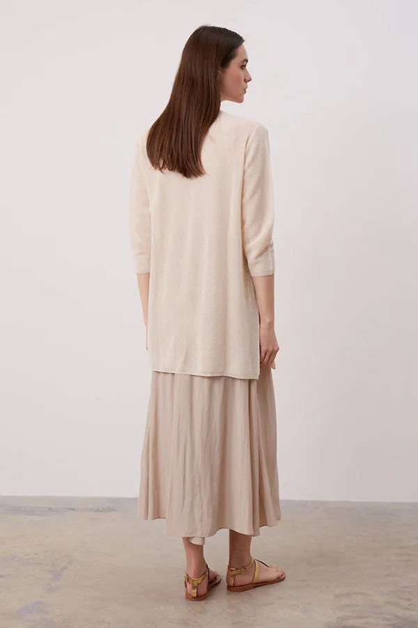 Gerard Darel LAURANNE SOFT IRIDESCENT KNIT CARDIGAN