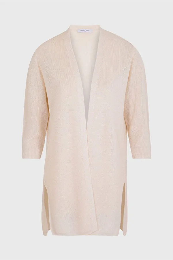 Gerard Darel LAURANNE SOFT IRIDESCENT KNIT CARDIGAN