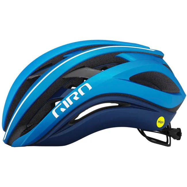 Giro Aether Spherical Road Helmet - Matt Ano Blue - 2022