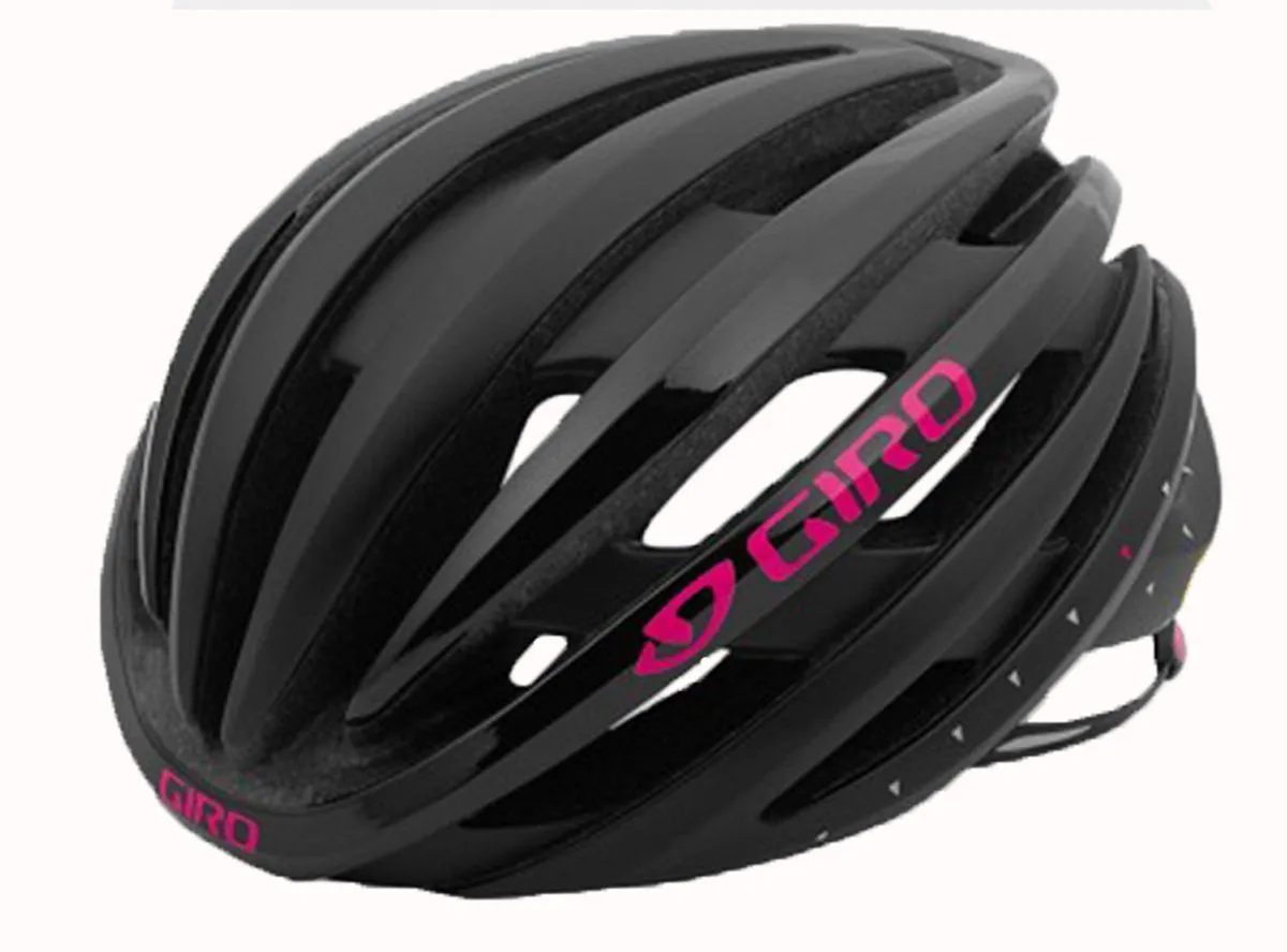 Giro Ember MIPS Road Helmet - Womens - Matt Black-Bright Pink