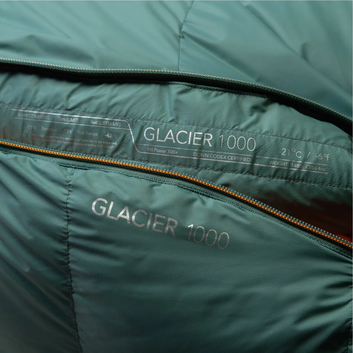 Glacier 1000 Down Sleeping Bag - Women's