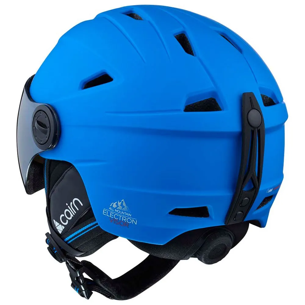 Helmet w/ visor Cairn ---Electron Visor Junior Mat King Blue