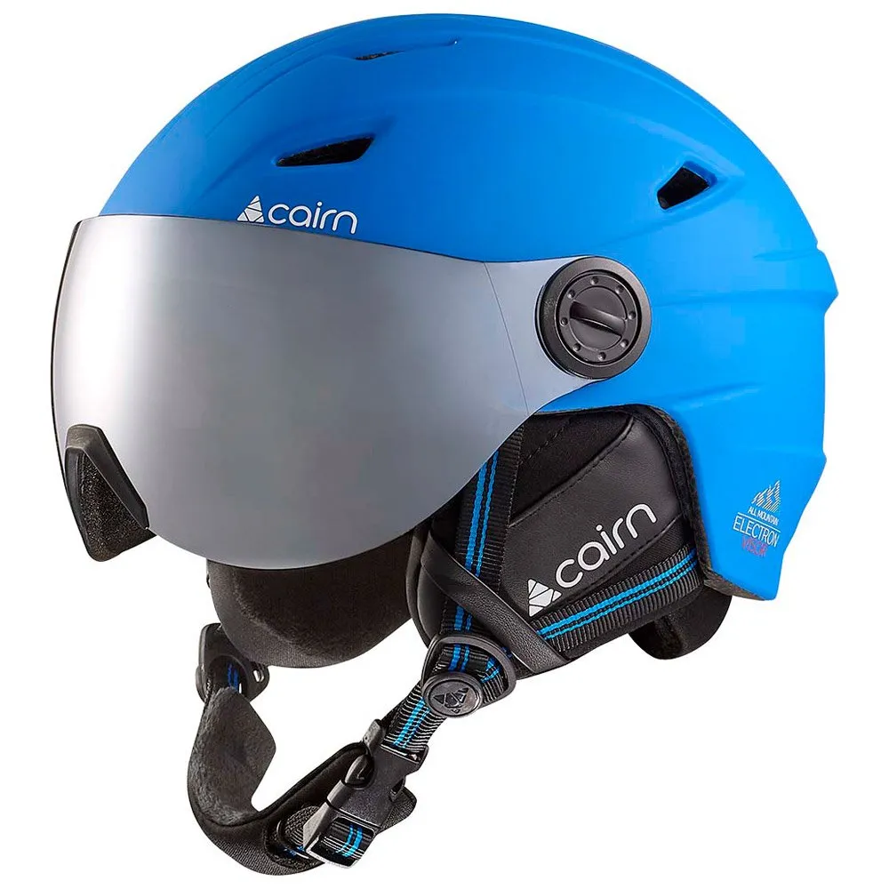 Helmet w/ visor Cairn ---Electron Visor Junior Mat King Blue