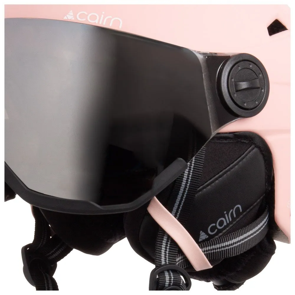 Helmet w/ visor Cairn ---Electron Visor Powder Pink