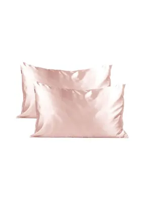 Holiday Satin Pillowcase 2 PK-Blush