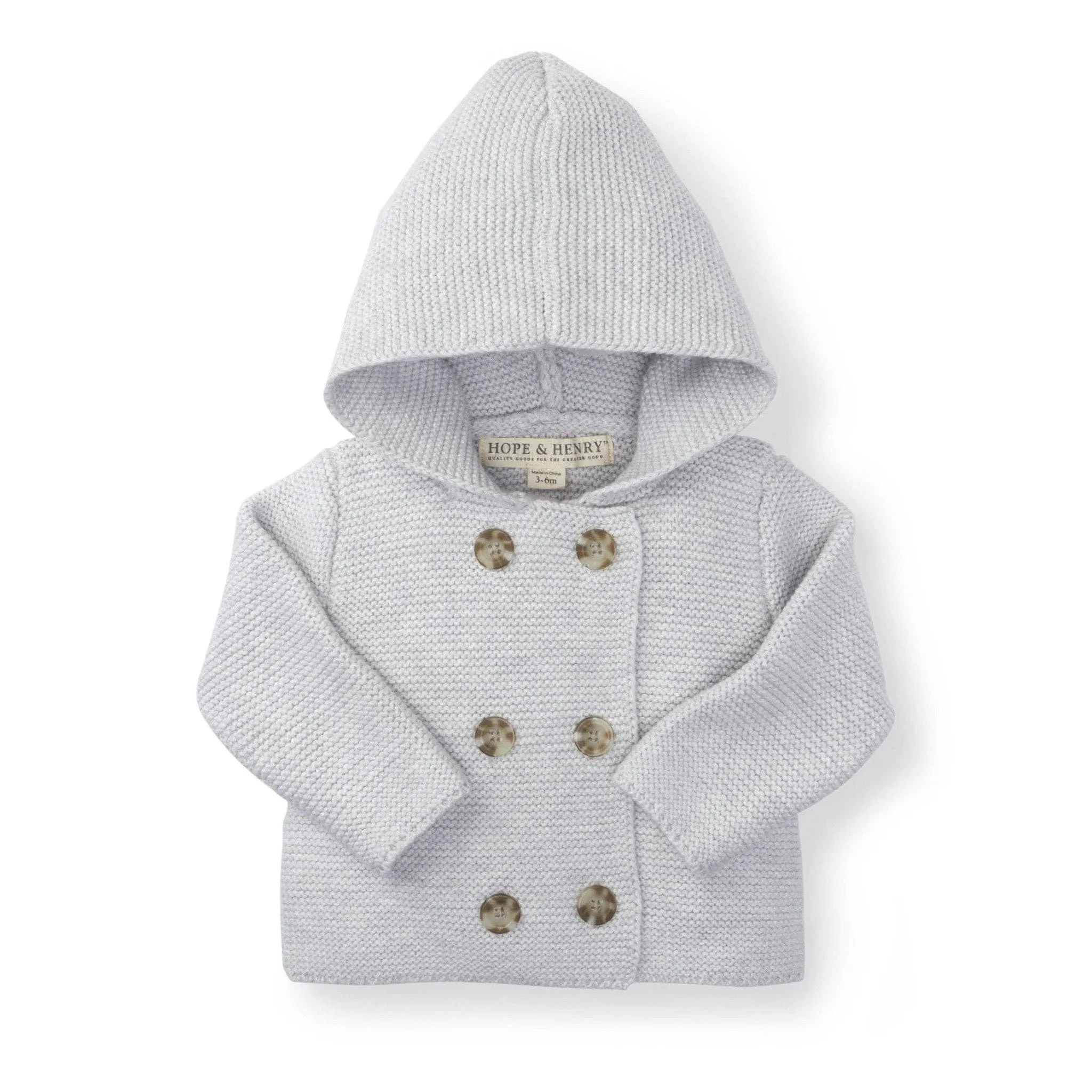 Hooded Sweater | Light Gray Heather