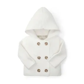 Hooded Sweater | Soft White