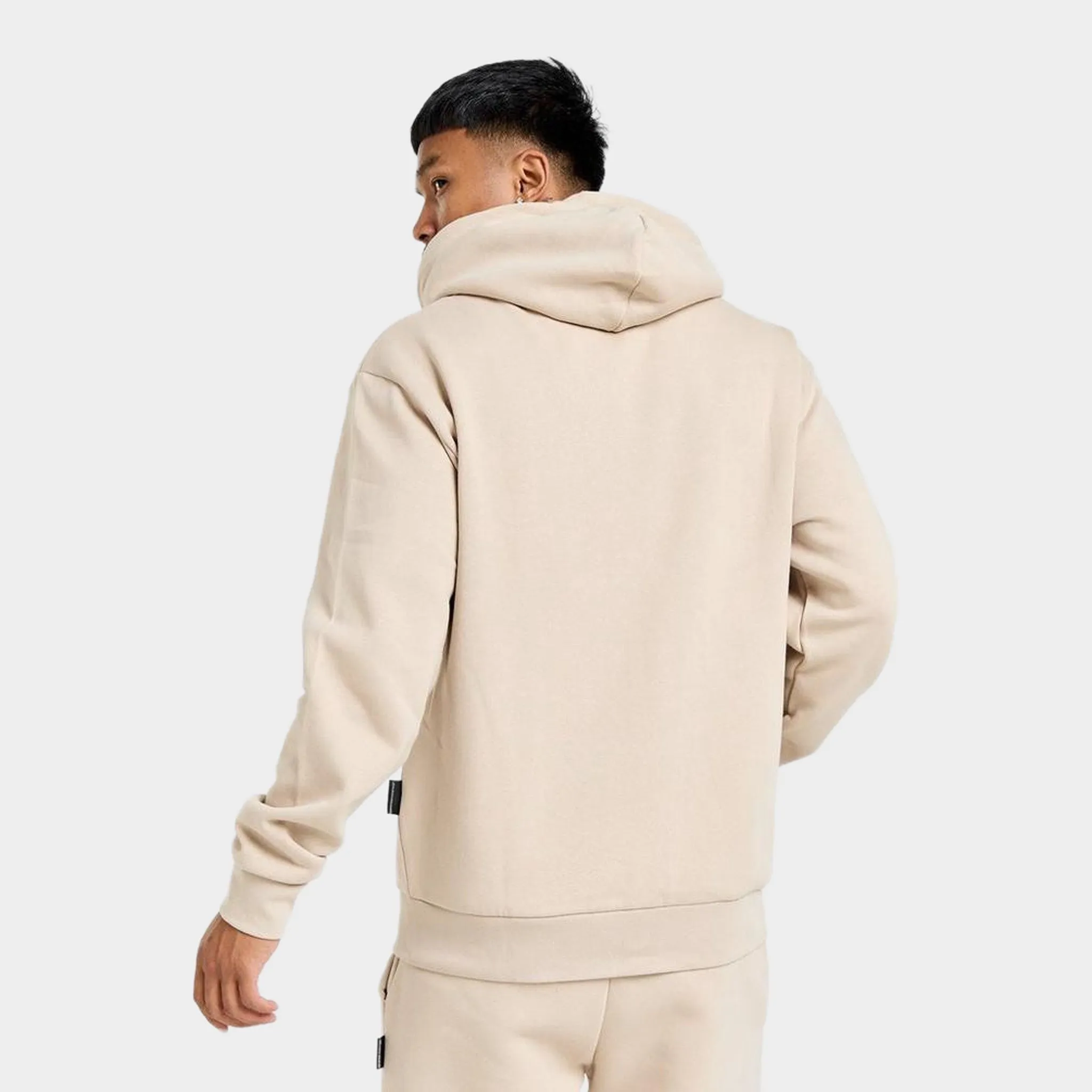 Hoodrich Fade Zip-Through Hoodie / Oxford Tan