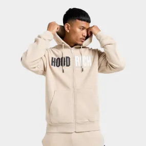 Hoodrich Fade Zip-Through Hoodie / Oxford Tan