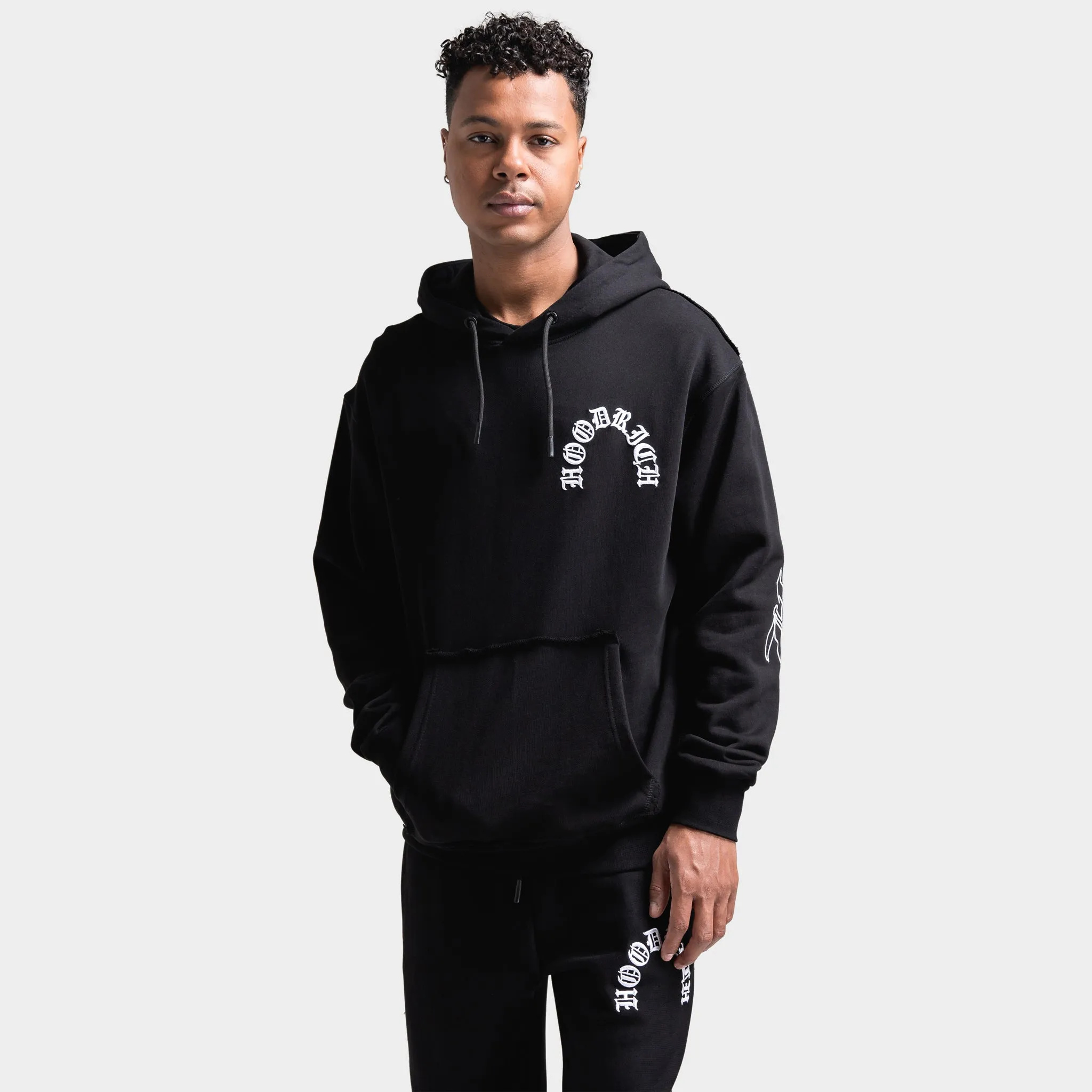 Hoodrich Helix Hoodie Black / White