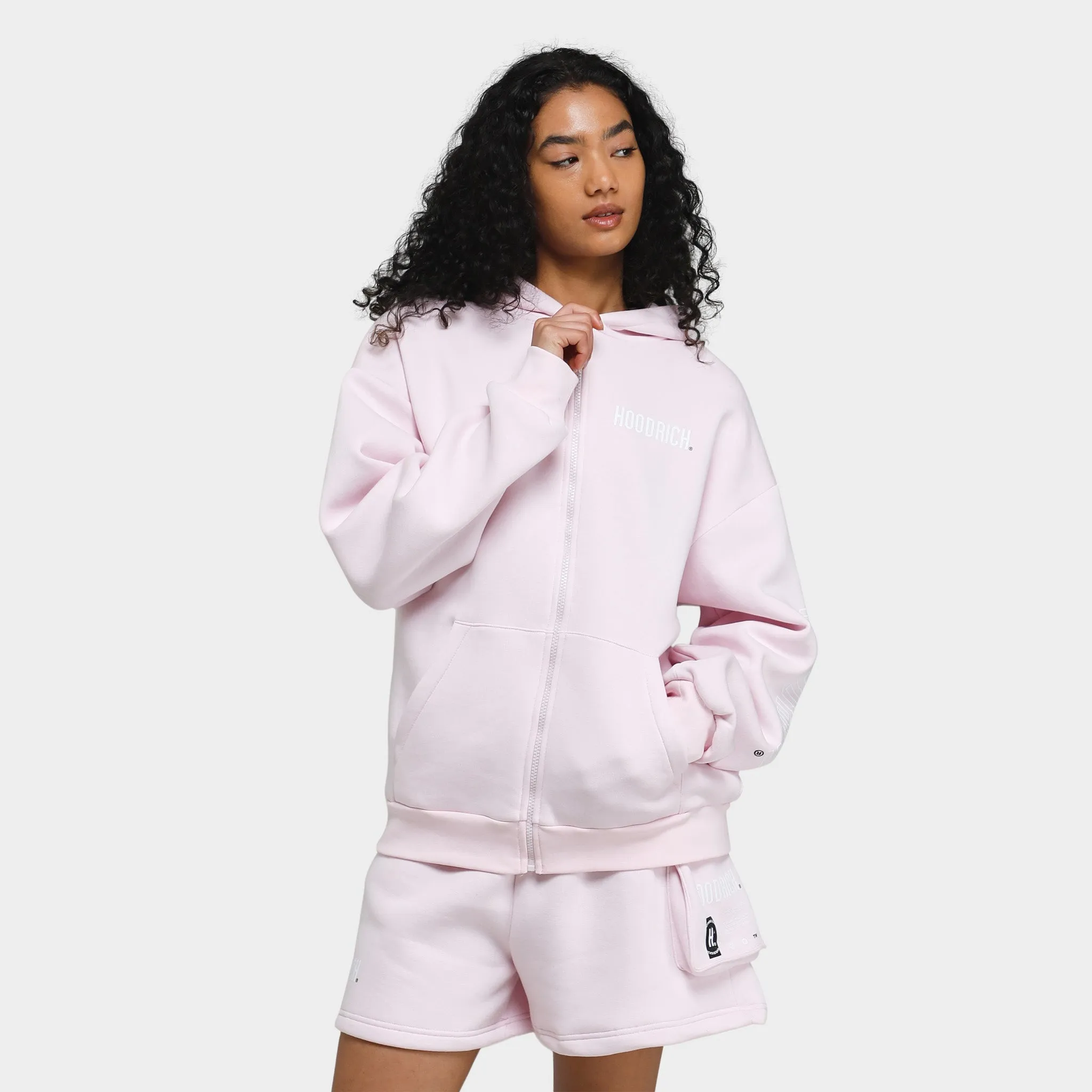 Hoodrich Women's OG Azure Zip Hoodie / Festival Bloom