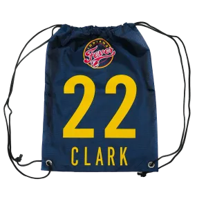 Indiana Fever Caitlin Clark Drawstring Backpack in Navy by FOCO