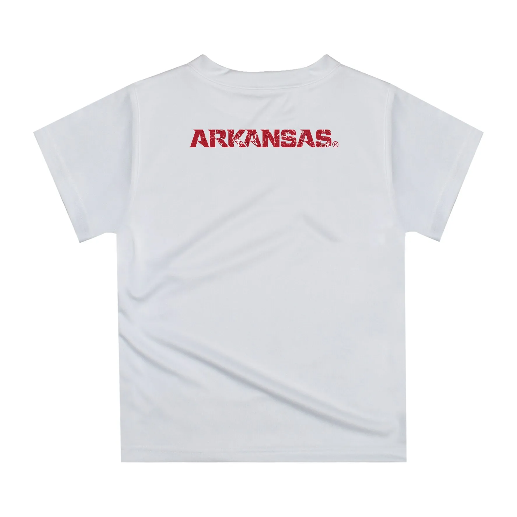 Infant White Arkansas Razorbacks Dripping Helmet T-Shirt