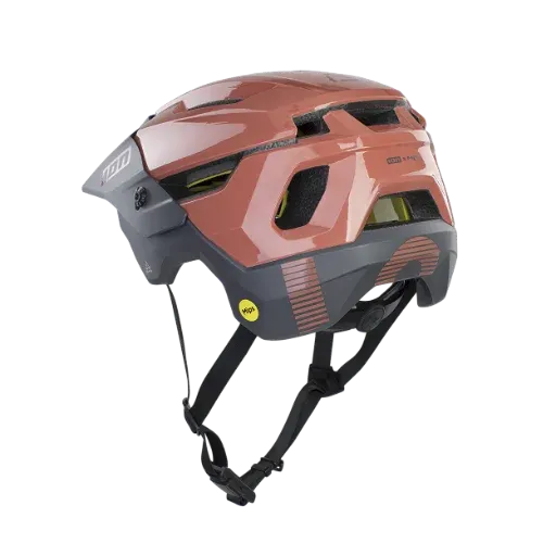 ION Traze Amp MIPS MTB Helmet - Crimson Earth