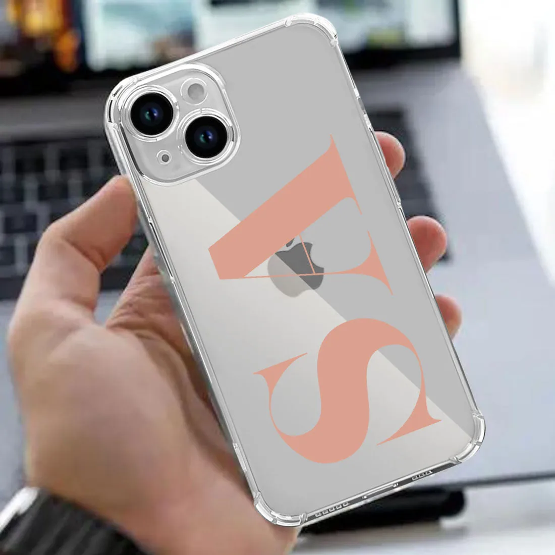 iPhone 14 Transparent Cover with Camera Protection Custom TPU Clear Cases