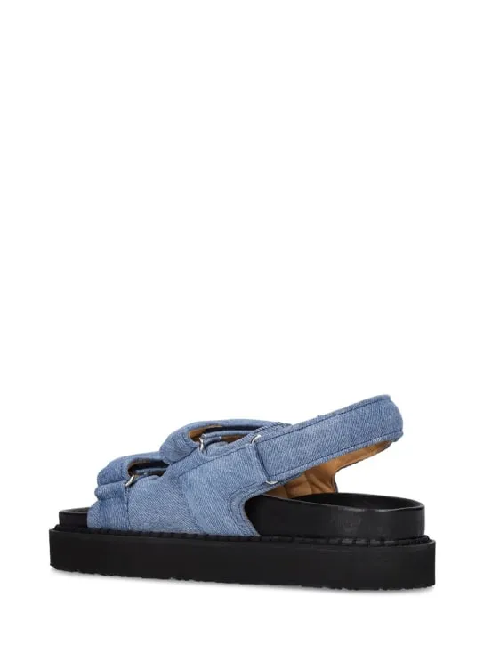 Isabel Marant   25mm Madee-Gb denim sandals 