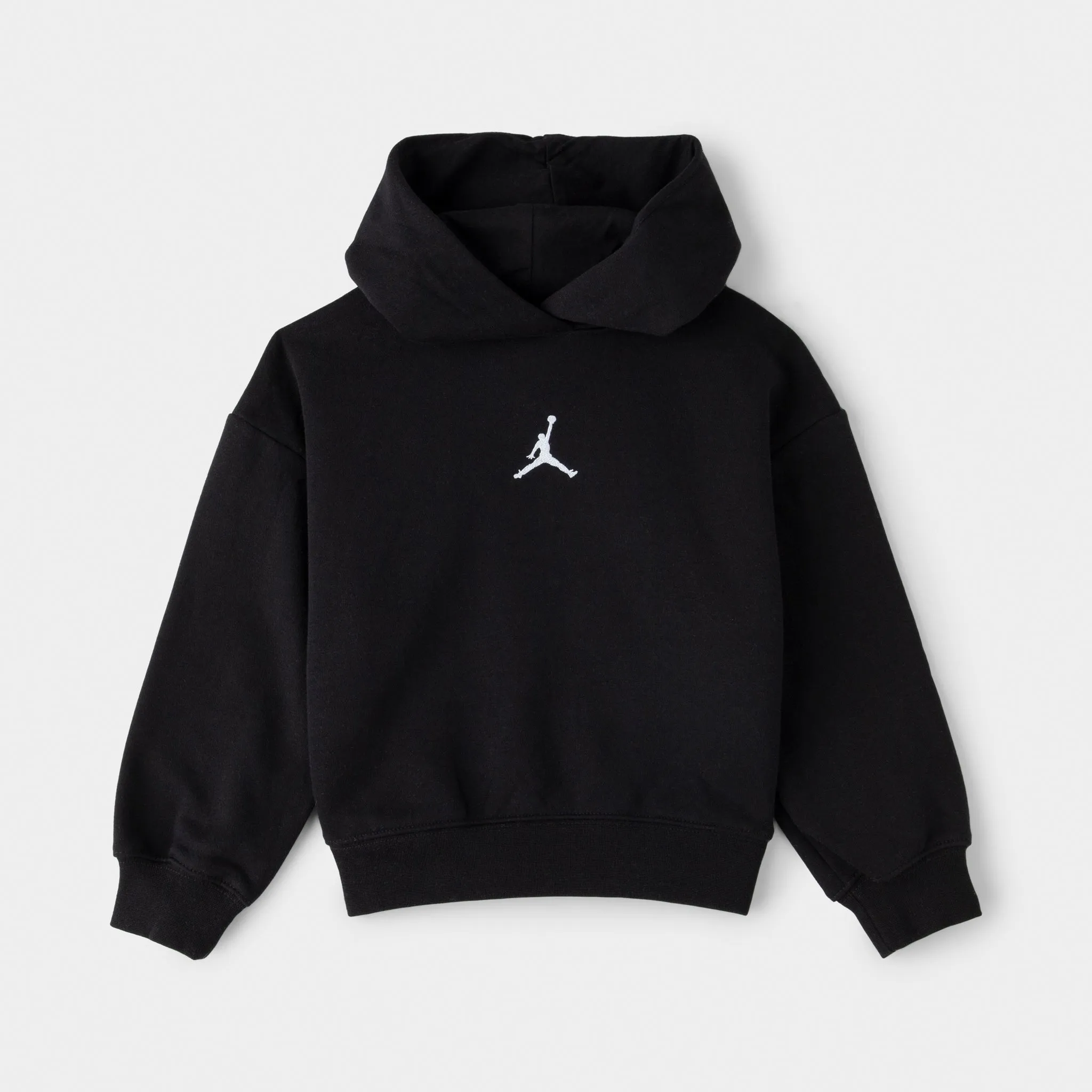 Jordan Child Girls' Icon Play Pullover Hoodie / Black