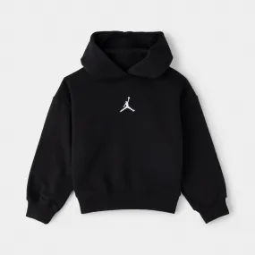 Jordan Child Girls' Icon Play Pullover Hoodie / Black