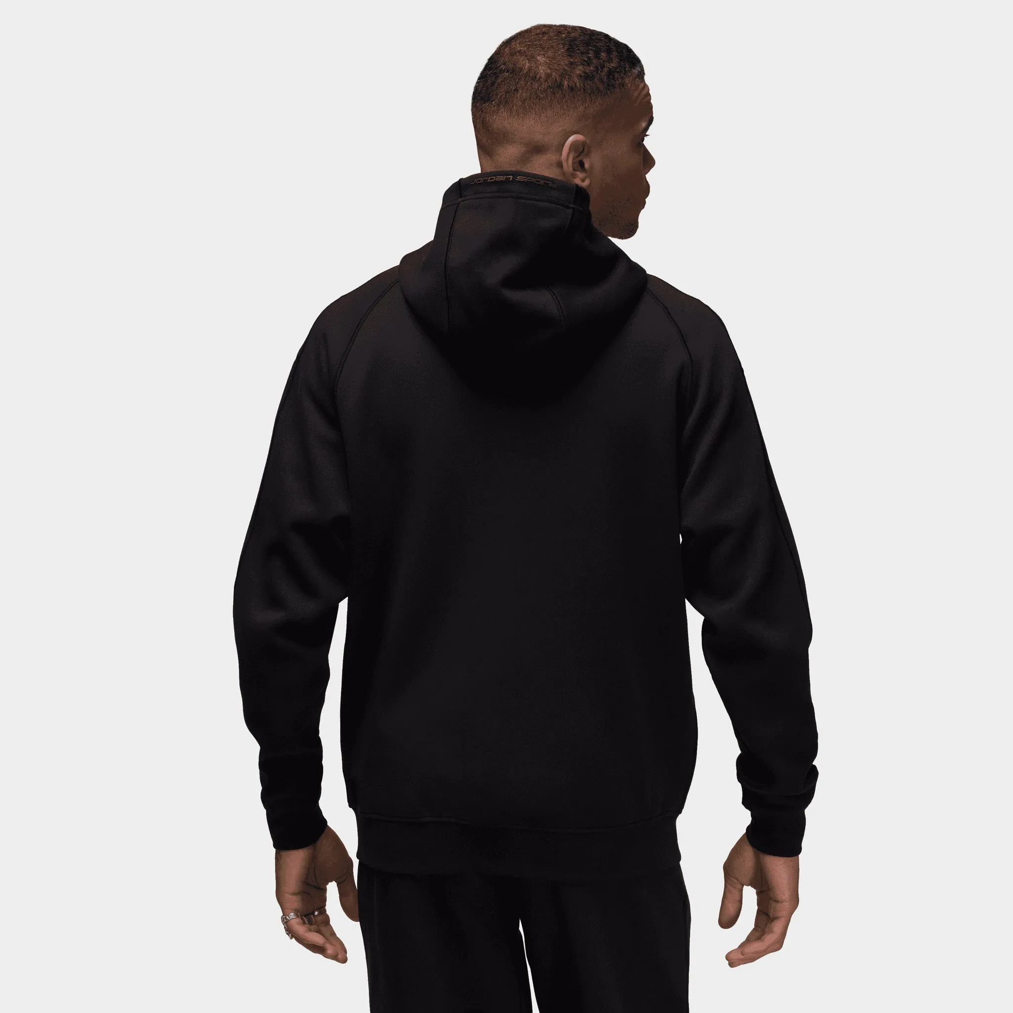 Jordan Dri-FIT Sport Hoop Full-Zip Hoodie Black / White