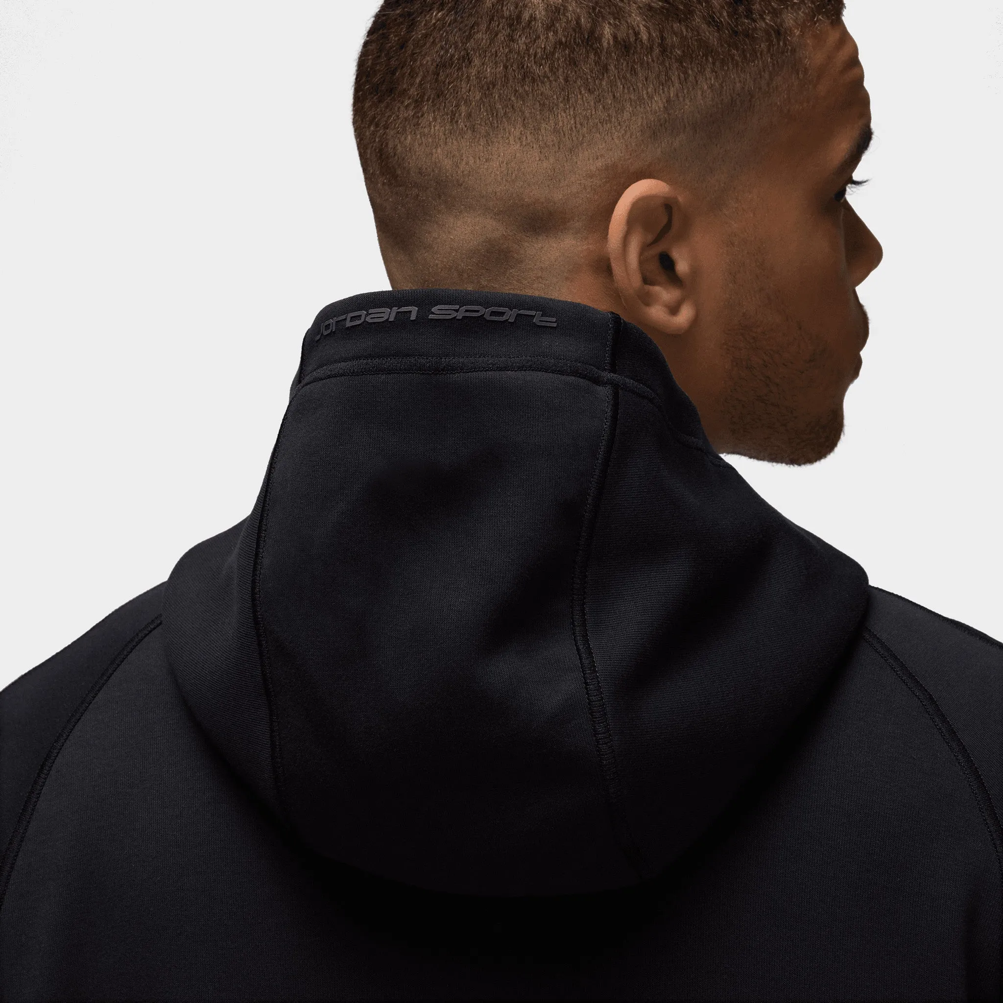 Jordan Dri-FIT Sport Hoop Full-Zip Hoodie Black / White