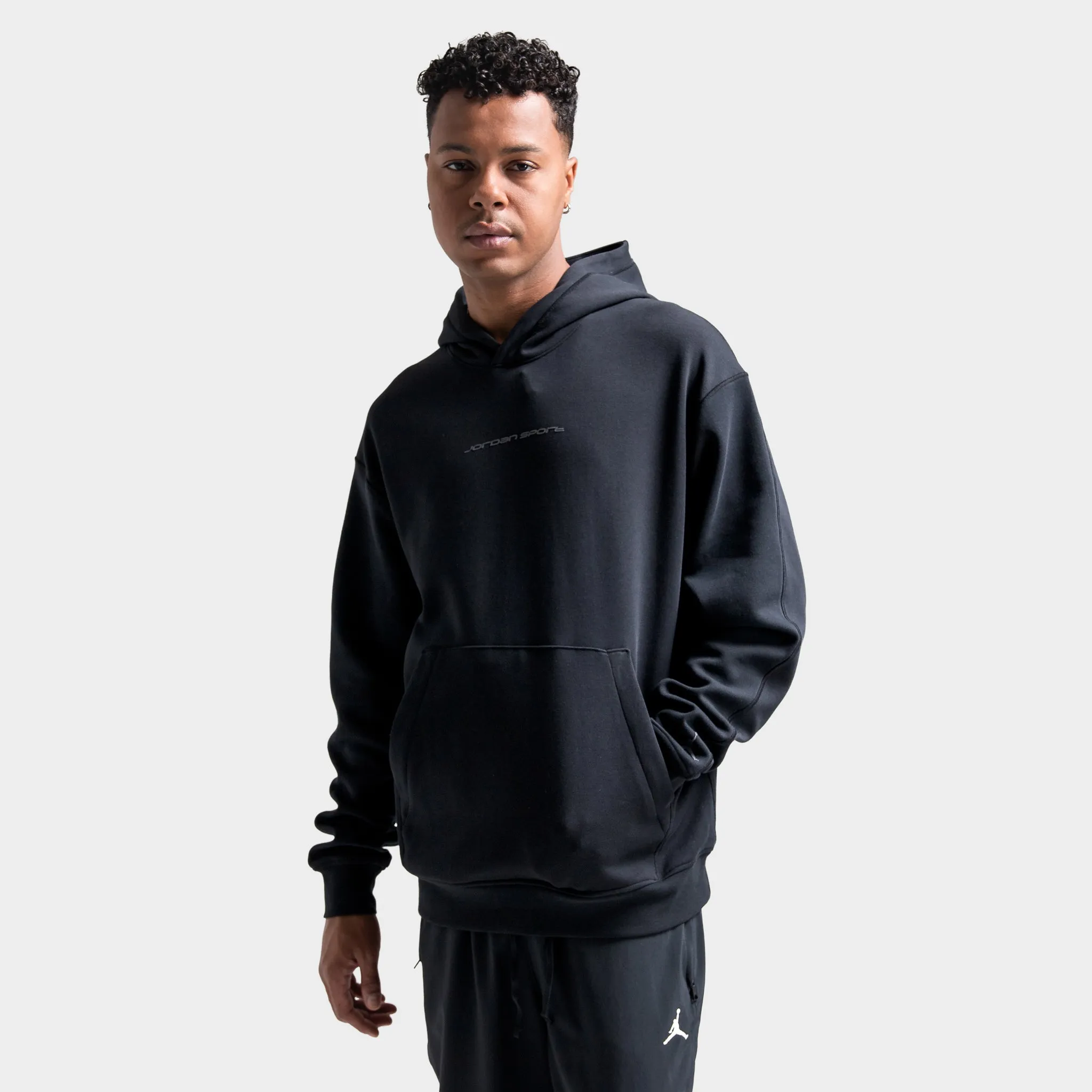 Jordan Dri-FIT Sport Hoop Pullover Hoodie Black / Dark Shadow