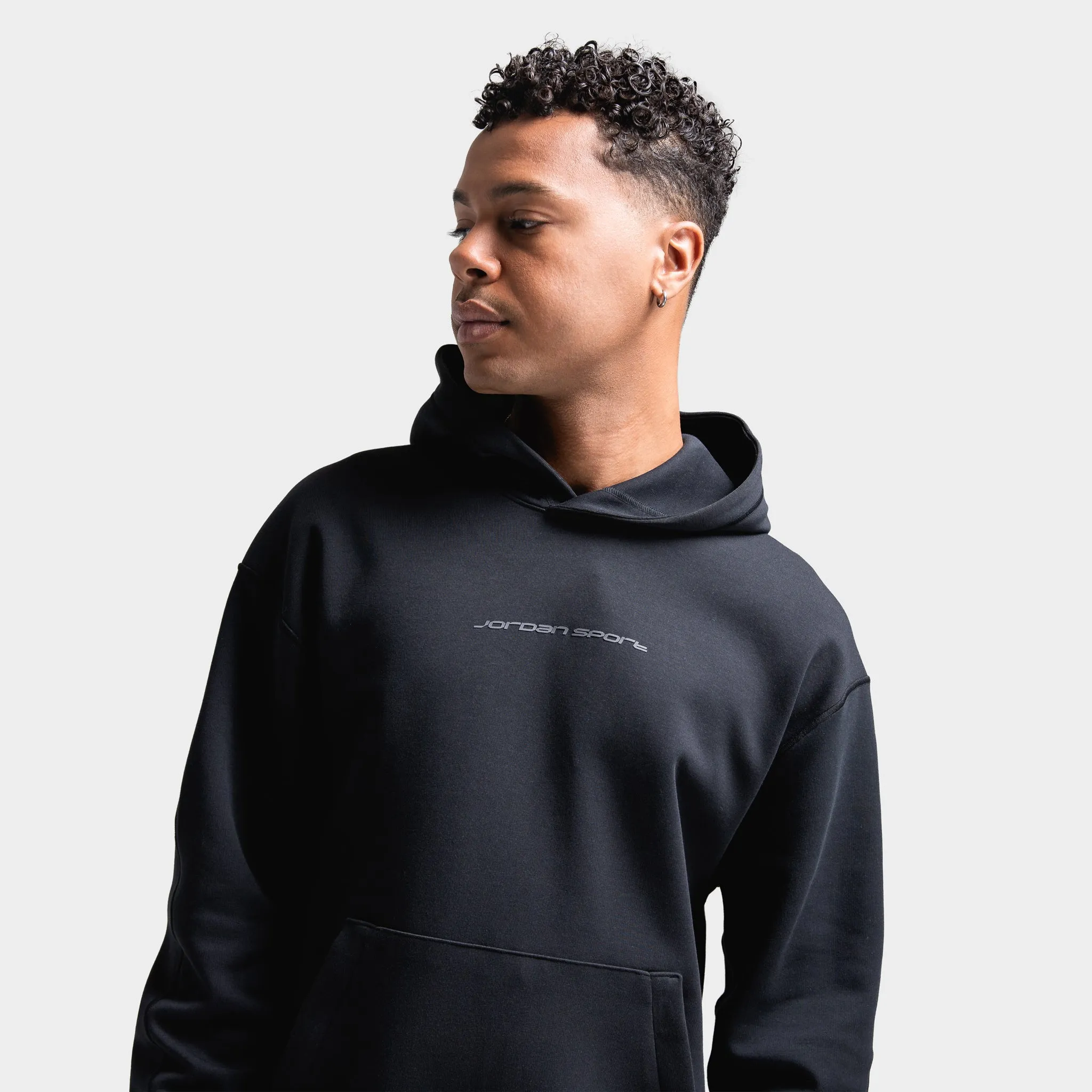 Jordan Dri-FIT Sport Hoop Pullover Hoodie Black / Dark Shadow