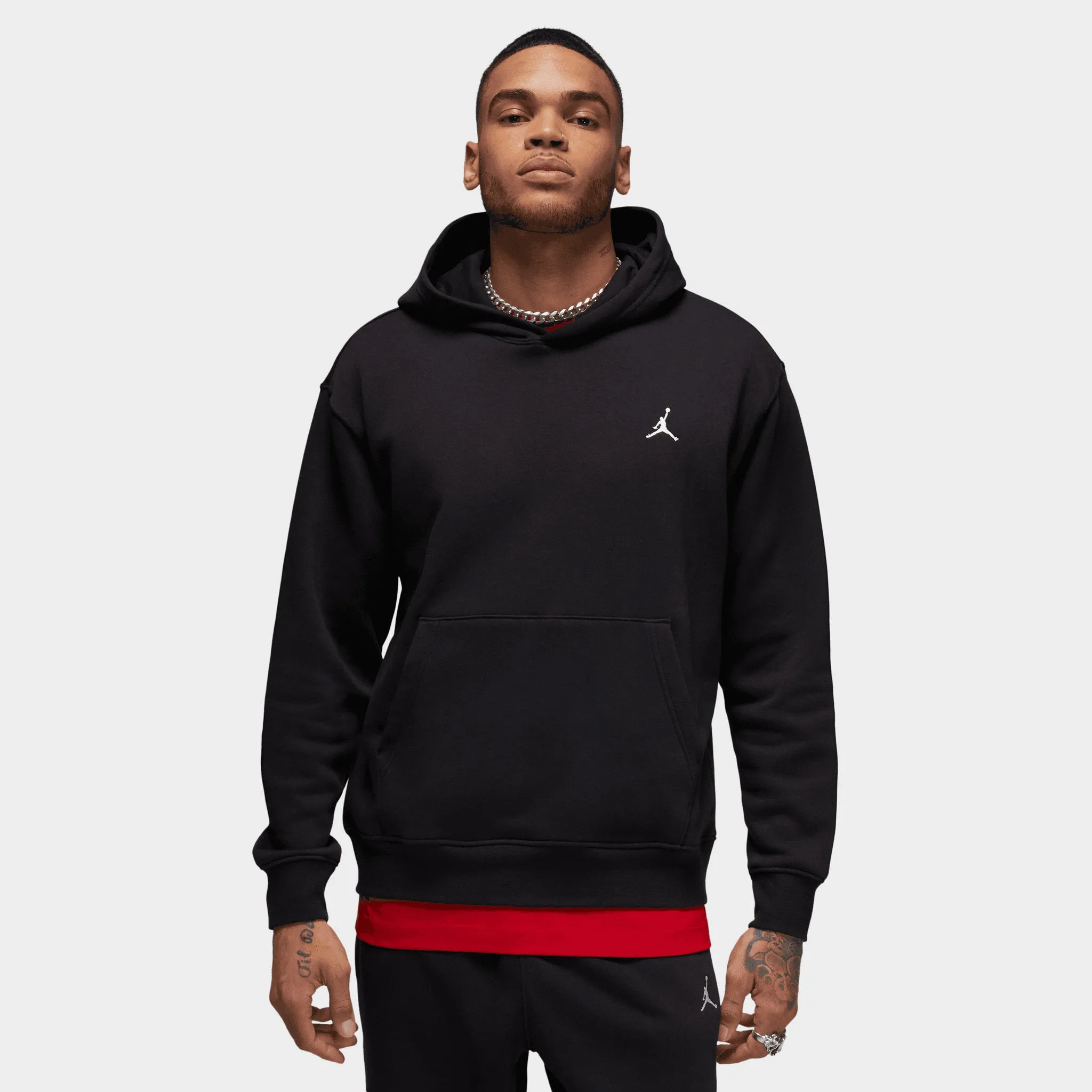 Jordan Essentials Fleece Pullover Hoodie / Black