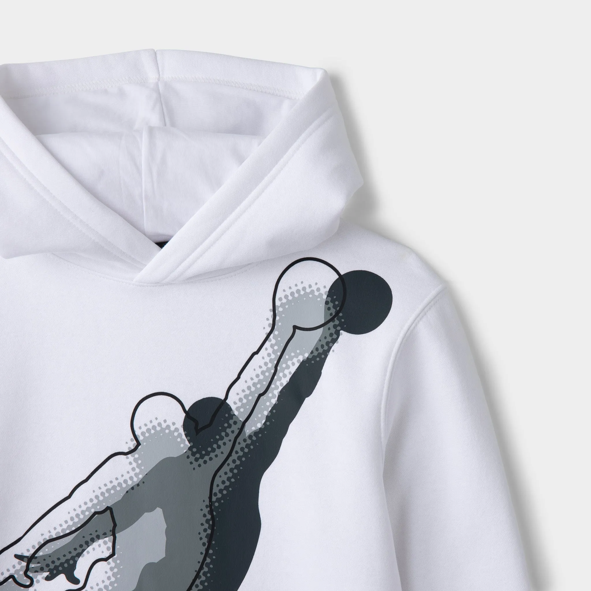 Jordan Junior Boys' Haze Out Jumpman Pullover Hoodie / White